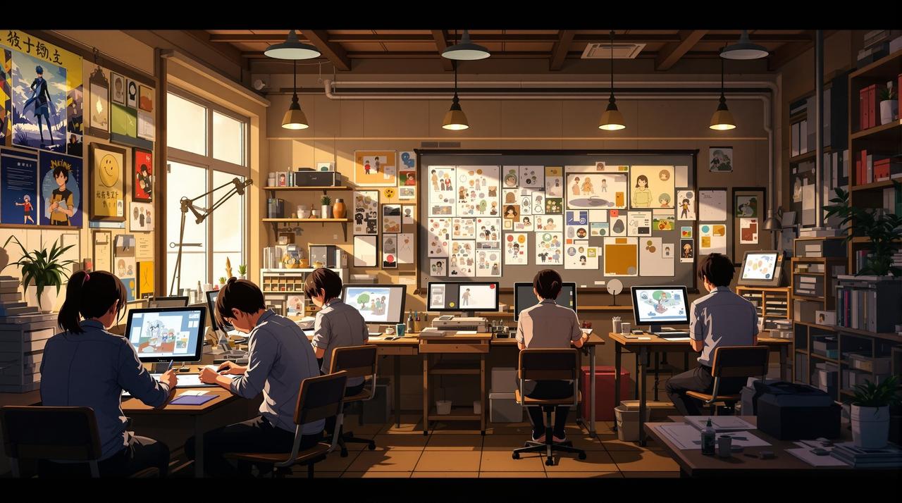 从零开始的动漫制作：揭秘日本动画制作流程 - 91动漫资讯